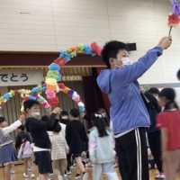 １年生を迎える会を行いました