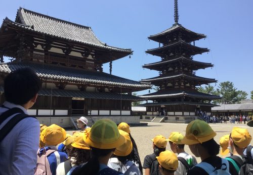 ６年生　修学旅行の報告　第一日目