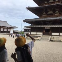 法隆寺本堂・大宝蔵院を見学しました！
