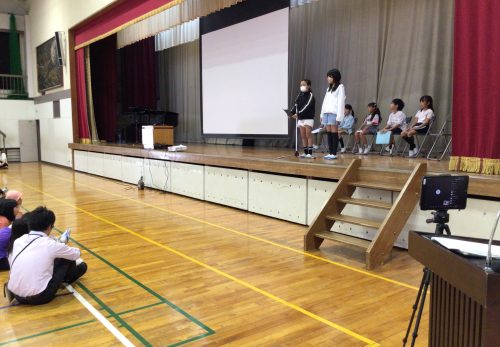 前期終業式と後期始業式