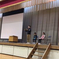 冬休み明け全校集会