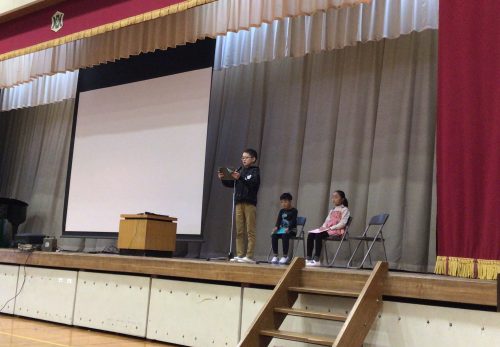 冬休み明け全校集会