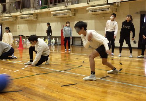 パラリンピアンご来校