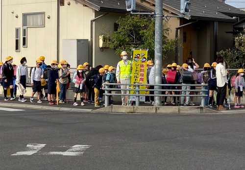 保護中: 見守り隊の皆さん　ありがとう！