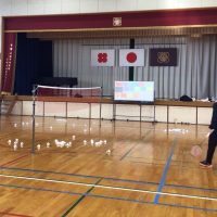 ６年生　岐阜Bluvicさま来校