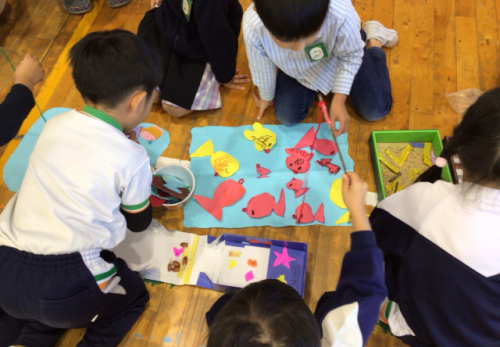 1年生　生活科　「幼小交流会」