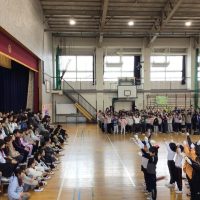 ６年生を送る会