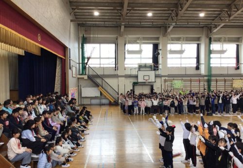 ６年生を送る会