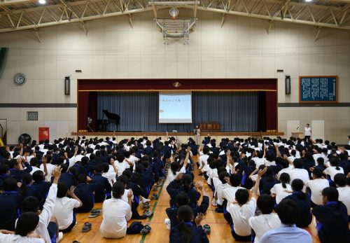 前期の頑張りを再確認できる終業式でした