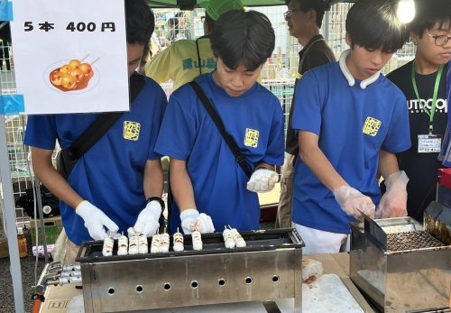 令和６年８月11日（日）　鷺山地区夏祭りへのボランティア参加