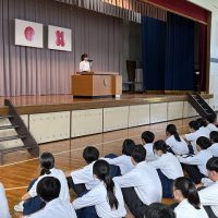 令和６年10月11日（金）　前期最終日　終業式