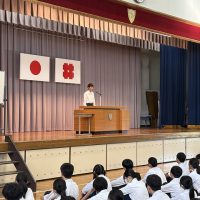 令和６年10月17日（木）　後期始業式