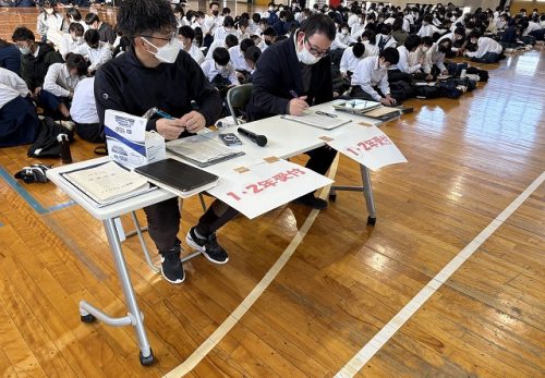 令和７年１月24日（金）　引き渡しでの下校、ご協力ありがとうございました。