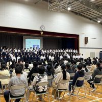 令和７年１月16日（木）　新１年生入学説明会を行いました。