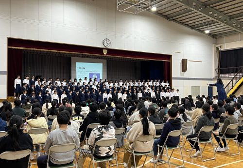 令和７年１月16日（木）　新１年生入学説明会を行いました。