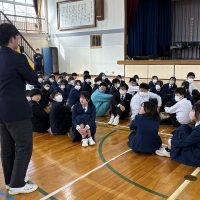 令和７年２月10日（月）　卒業まで、あと16日…