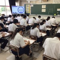 令和７年５月26日（月）　３年生 第１回実力テスト