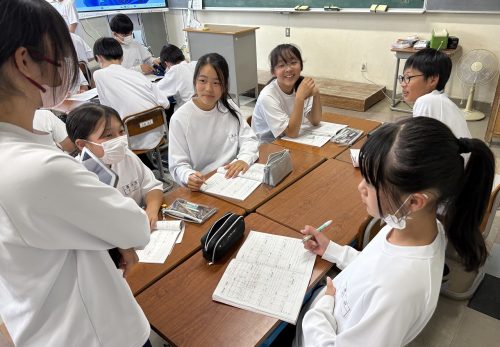 令和７年５月27日（火）　1年生 中間テストに向けて