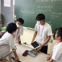 令和７年６月６日（金）　３年生 後輩が安心して中間テストに向かえるように・・・