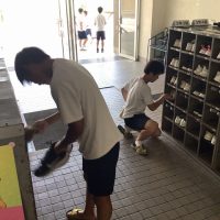 令和７年７月11日（金）　大掃除