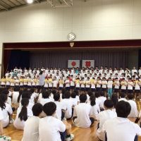 令和７年７月16日（水）　３年生 絆を深め、気持ちを高める１週間