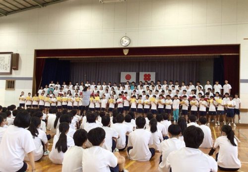 令和７年７月16日（水）　３年生 絆を深め、気持ちを高める１週間