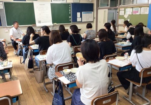 令和７年９月11日（木）　PTA給食試食会