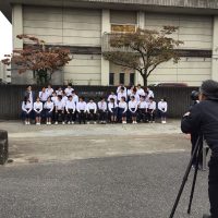 令和７年10月22日（水）　３年生 卒業アルバム学年・学級写真撮影