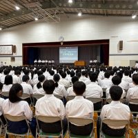 令和７年10月１日（水）　生徒会選挙 立会演説会