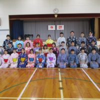 令和７年11月27日（水）　和装の授業（家庭科）