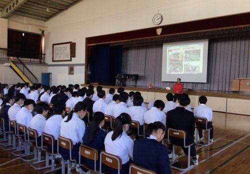 令和７年12月２日・９日　３年生 MIRAI’s講話