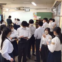 令和８年１月21日（水）　３年生　２年生への授業公開