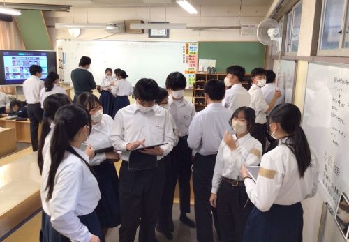 令和８年１月21日（水）　３年生　２年生への授業公開