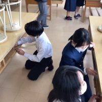 令和８年１月26日（月）　生徒有志による校内点検