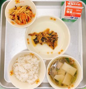 １２月２３日 水 の給食 岐阜市立島小学校