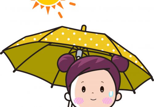 熱中症・感染予防対策のための「傘さし登下校」について（お知らせ）