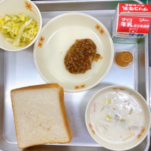 １月１７日 月 の給食 岐阜市立島小学校