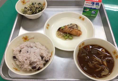 11月1日の給食は？