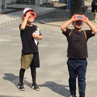３年　太陽とかげの学習