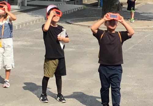 ３年　太陽とかげの学習