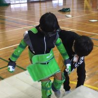 ５年生　高齢者体験