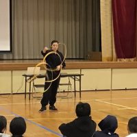 6年　メダリスト松原梨恵さんをお迎えして