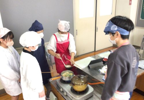 ５年　調理実習