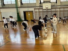 １年　スルスルビューンで遊んだよ