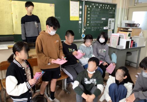 ６年生を送る会