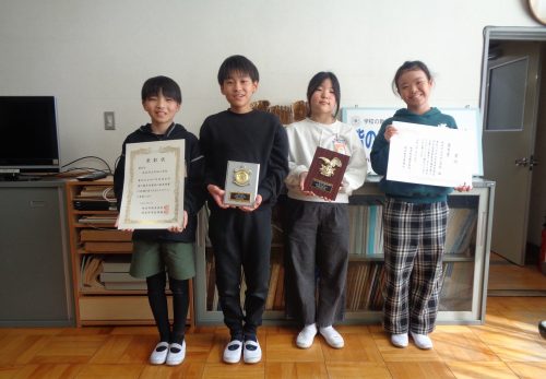 「岐阜地区学校図書館教育優秀賞」受賞！