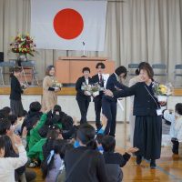 先生たちとのお別れ