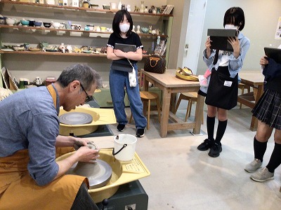 R7 「ものづくり・伝統文化」チームが見学へ出かけました