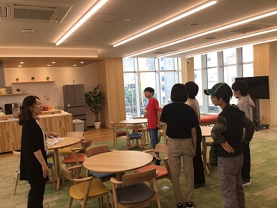 R7　２年生が岐阜信用金庫「G’ｓ　Ｄｒｅａｍ」へ見学に出かけました