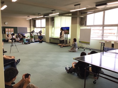 R7　第5回ピースタイムを行いました